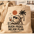 Bolsa de pádel Buen pádel, mejor plan