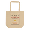 Bolsa Pádel Retro "Se busca cuarto" — vista frontal