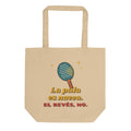 Bolsa Pádel Retro "La pala es nueva. El revés, no." — vista frontal