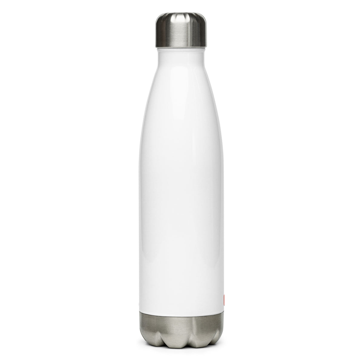 Botella Pádel Retro "La pala es nueva. El revés, no." — vista trasera