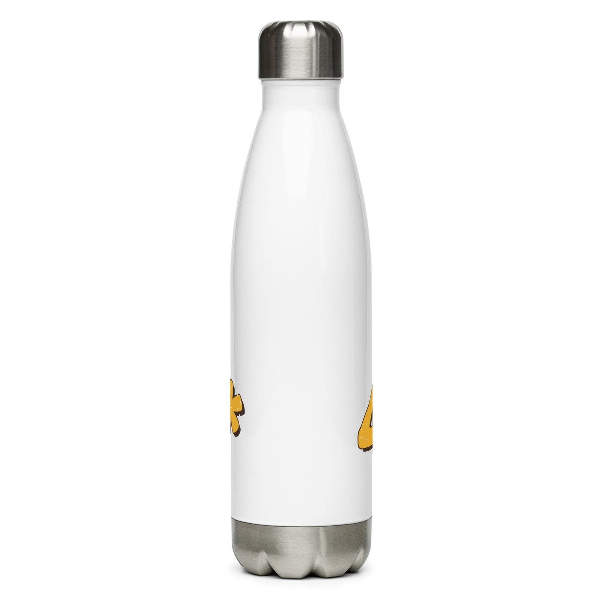 Botella Pádel Retro "Nivel 4,0* (según yo)" — vista trasera