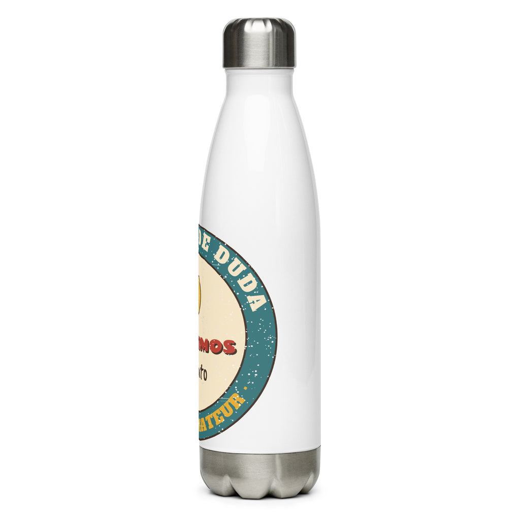 Botella Pádel Retro "En caso de duda, repetimos" — vista lateral izquierda