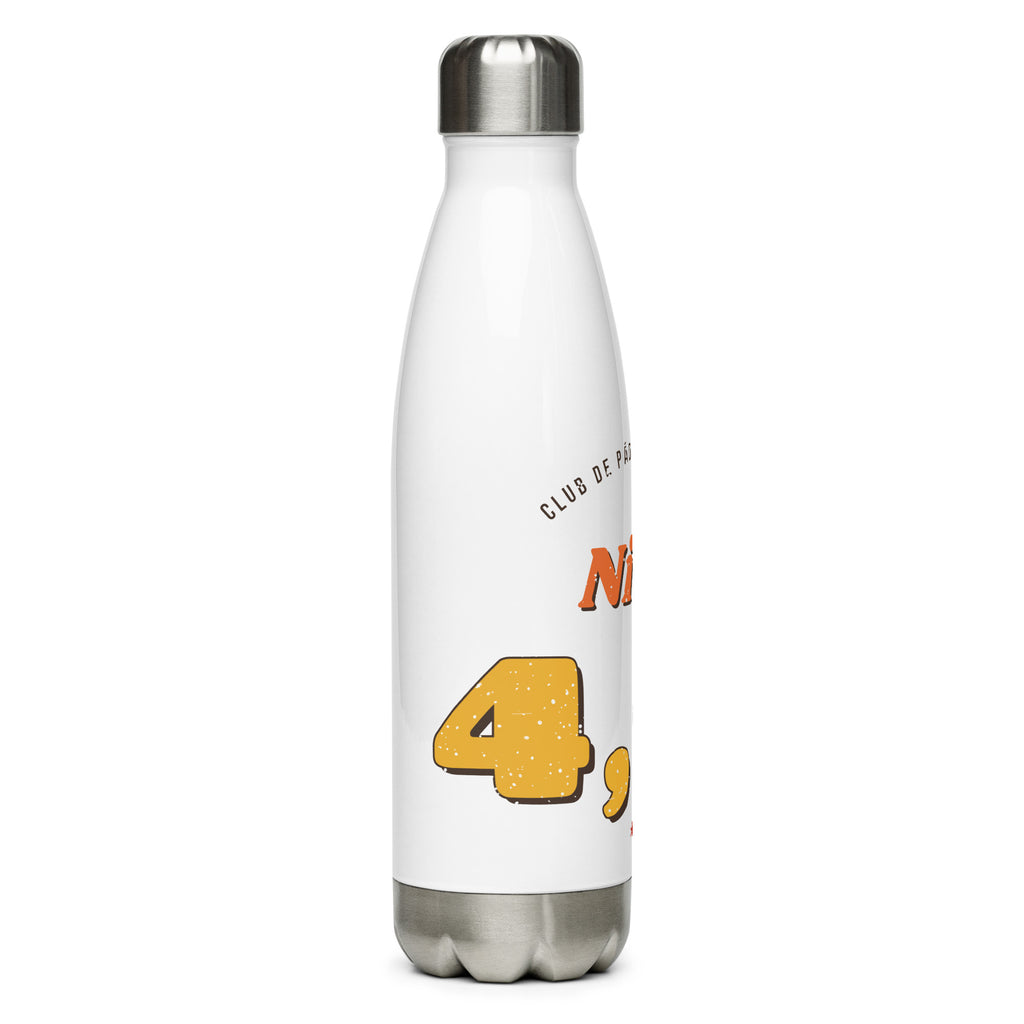 Botella Pádel Retro "Nivel 4,0* (según yo)" — vista lateral derecha