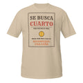 Camiseta Pádel Retro "Se busca cuarto" — vista frontal