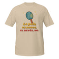 Camiseta Pádel Retro "La pala es nueva. El revés, no." — vista frontal