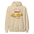 Sudadera Pádel Retro "Nivel 4,0* (según yo)" — vista frontal