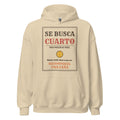 Sudadera Pádel Retro "Se busca cuarto" — vista frontal