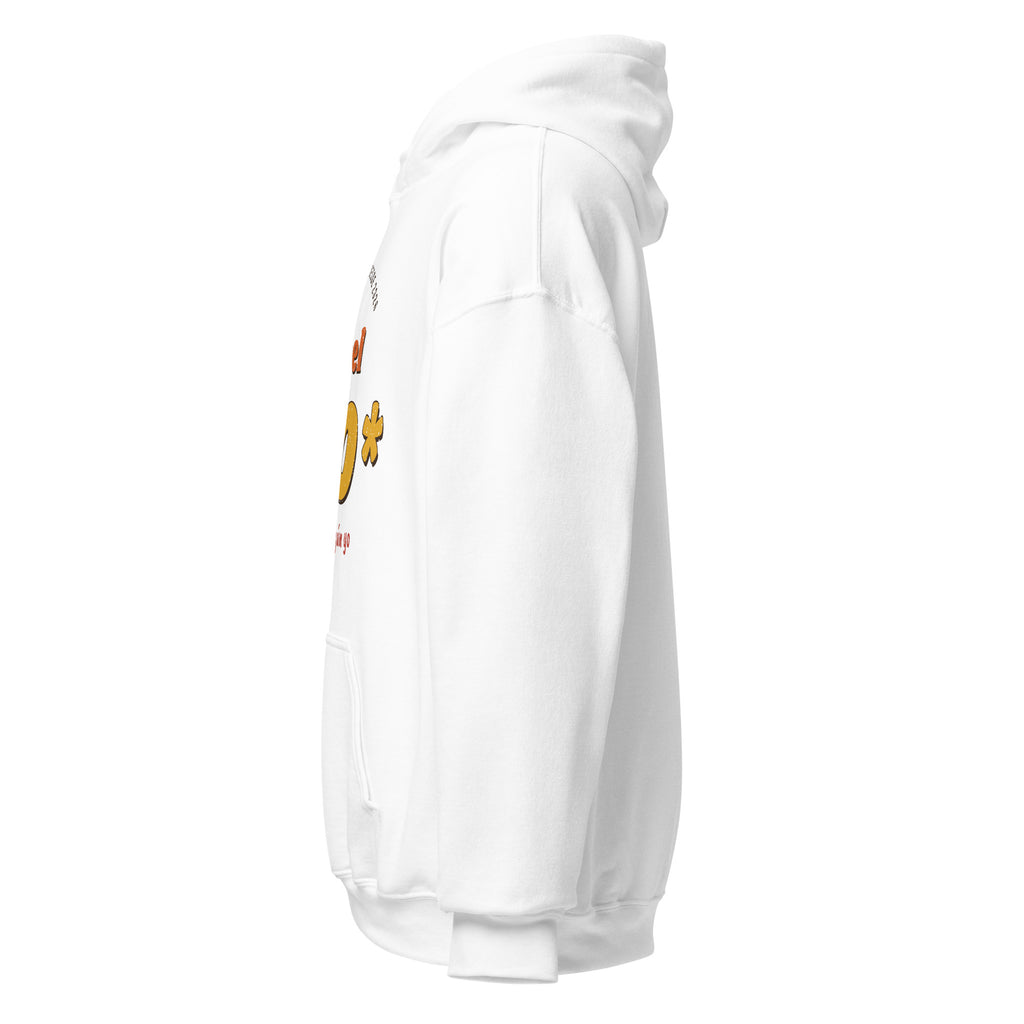 Sudadera Pádel Retro "Nivel 4,0* (según yo)" — vista lateral izquierda