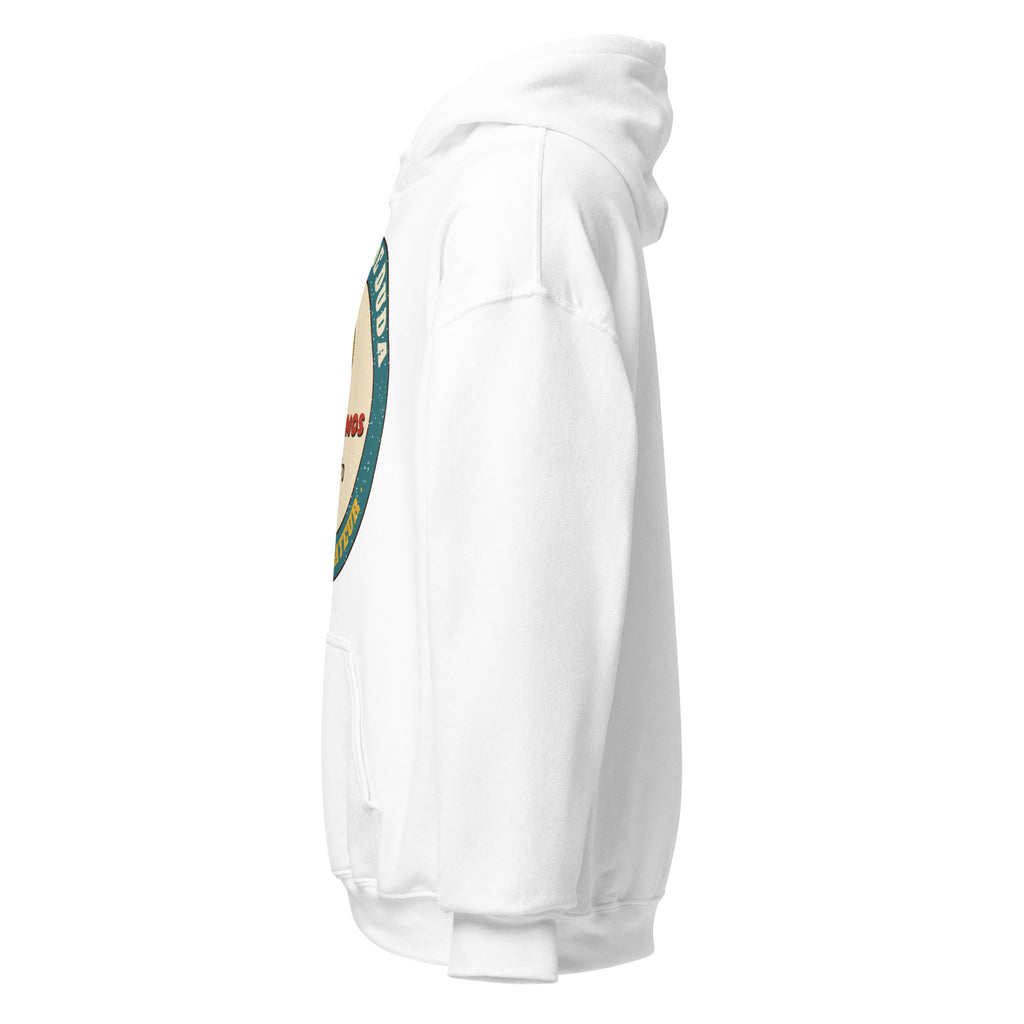 Sudadera Pádel Retro "En caso de duda, repetimos" — vista lateral izquierda