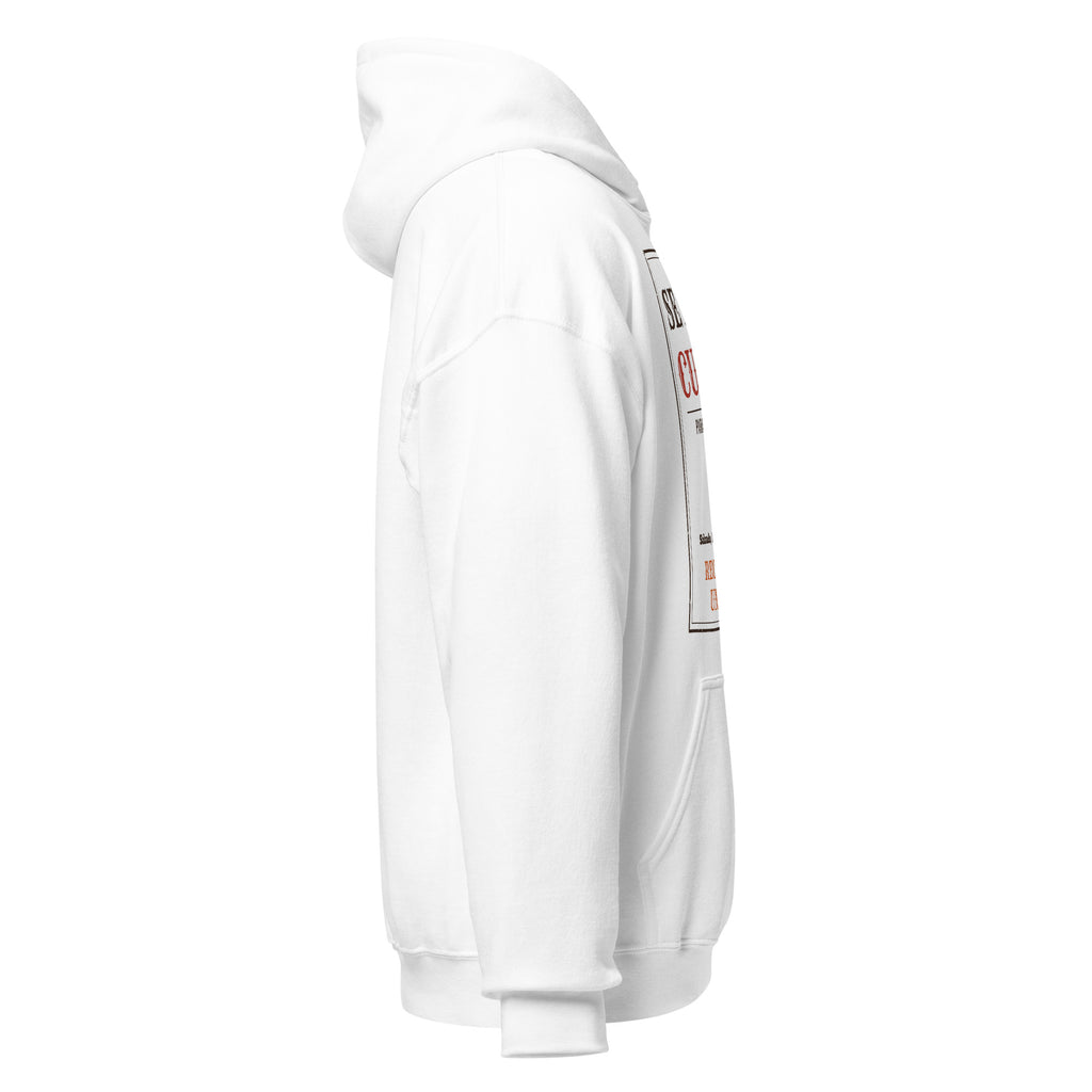 Sudadera Pádel Retro "Se busca cuarto" — vista lateral derecha